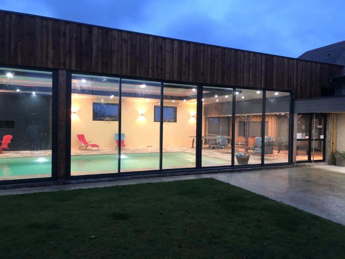 Cottage piscine intérieure31degrés ZOO LA FLECHE24H du Mans Clermont-Creans Exterior foto