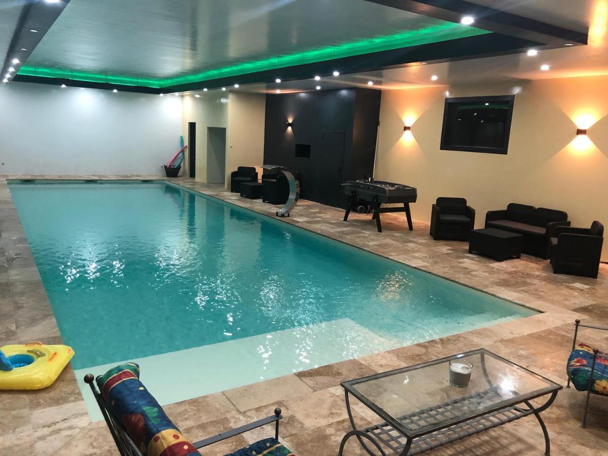 Cottage piscine intérieure31degrés ZOO LA FLECHE24H du Mans Clermont-Creans Exterior foto