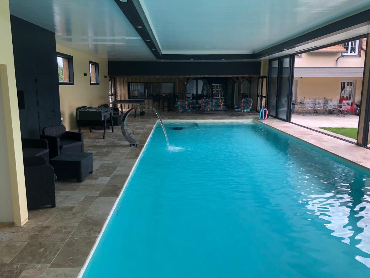Cottage piscine intérieure31degrés ZOO LA FLECHE24H du Mans Clermont-Creans Exterior foto